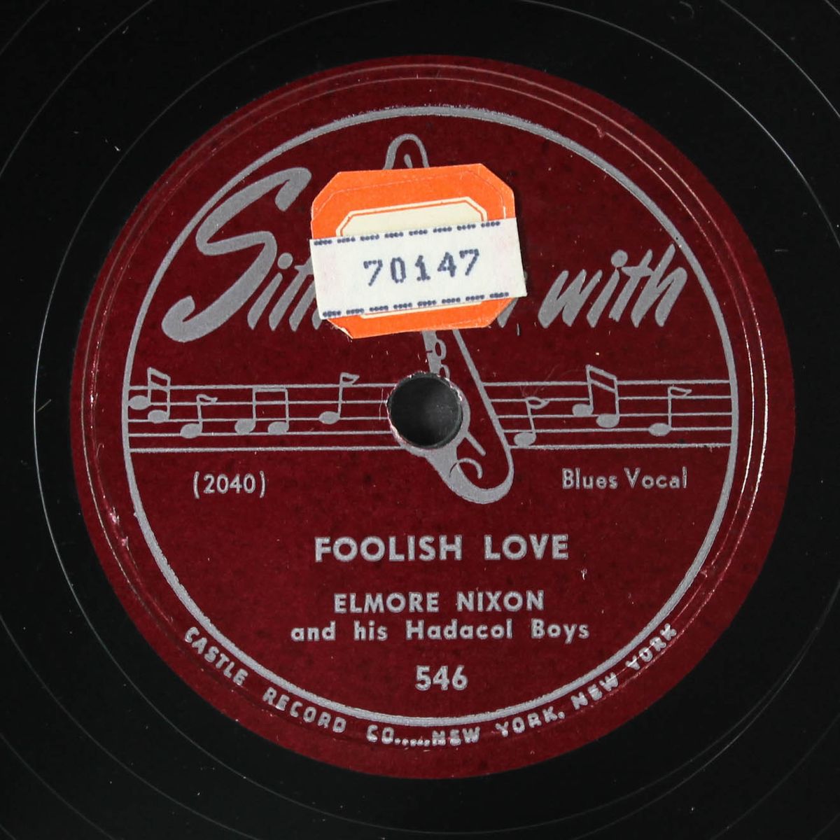 it's a sad, sad world / foolish love by ELMORE NIXON