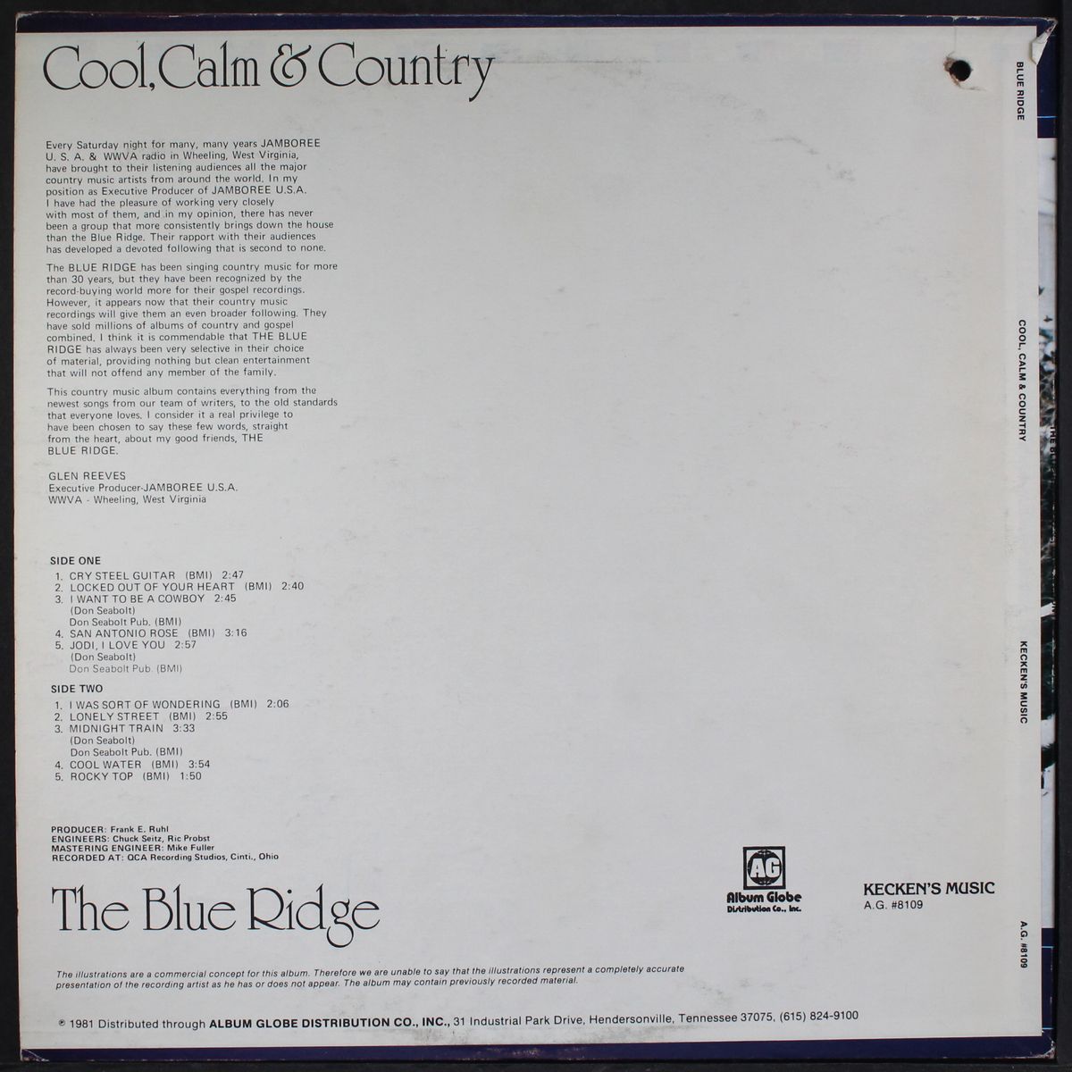 cool, calm & country by BLUE RIDGE