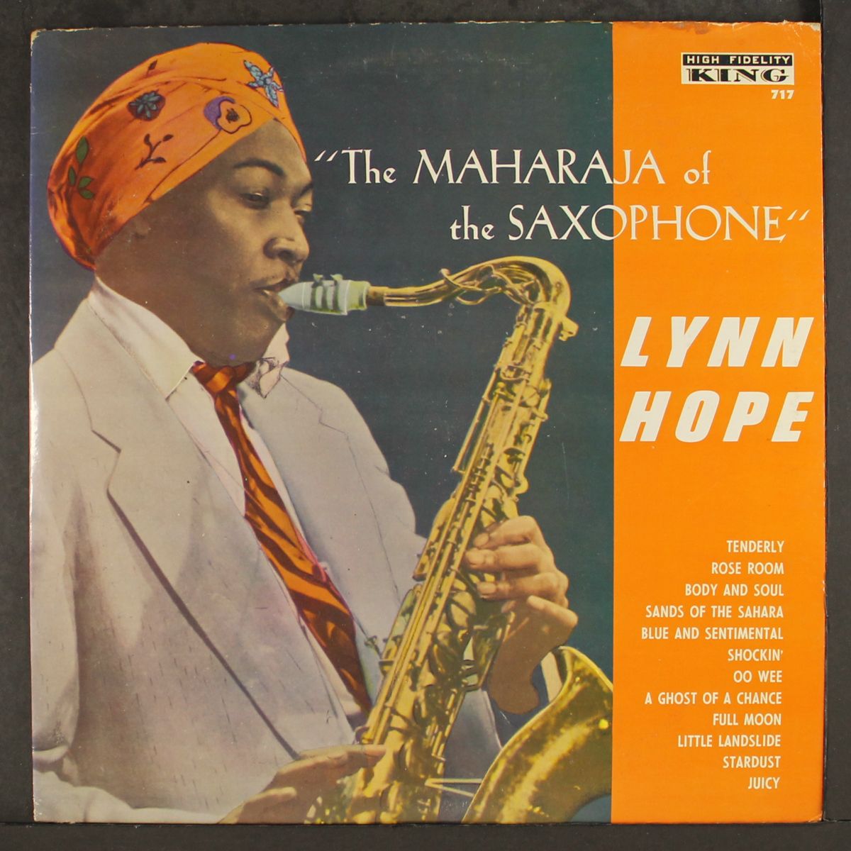 the maharaja of the saxophone by LYNN HOPE