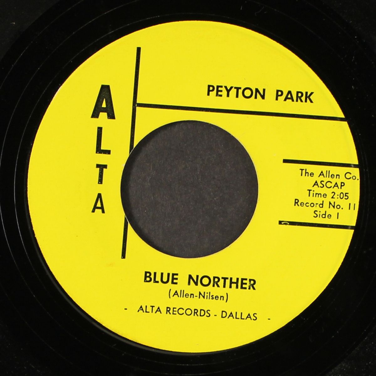 blue norther / bad mouth by PEYTON PARK