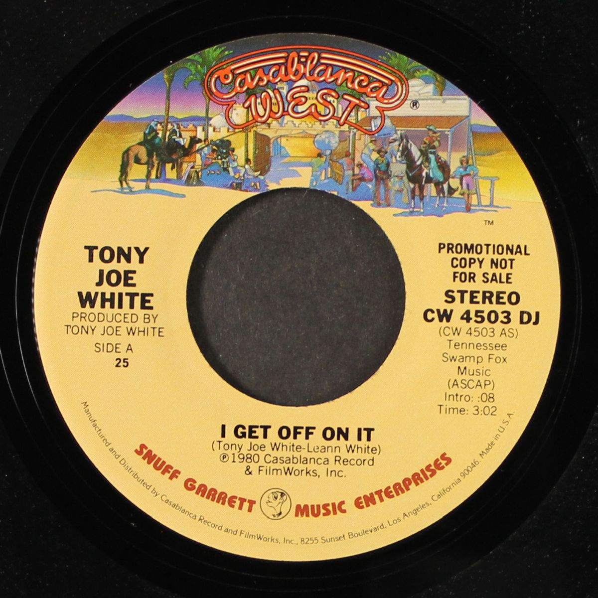 i get off on it / feelin' loose by TONY JOE WHITE