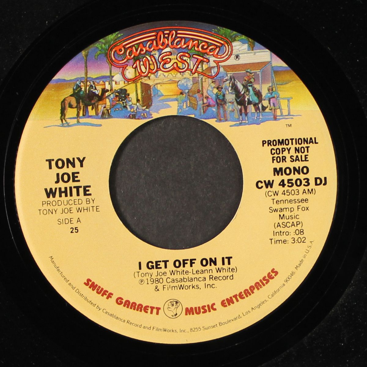 i get off on it / feelin' loose by TONY JOE WHITE