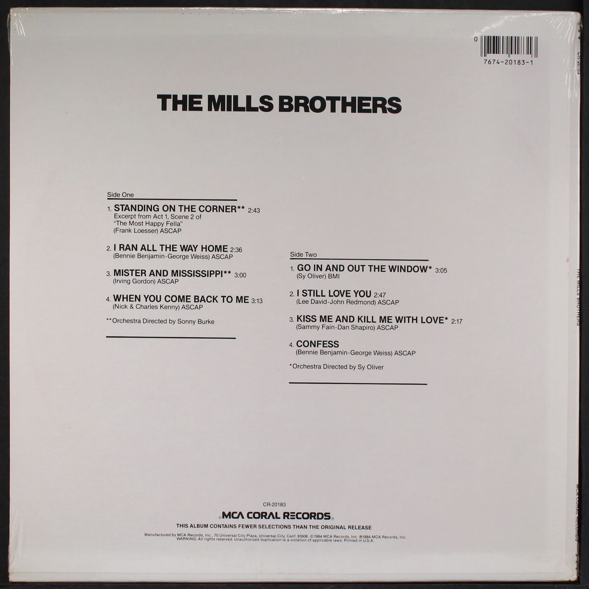 mills brothers by MILLS BROTHERS