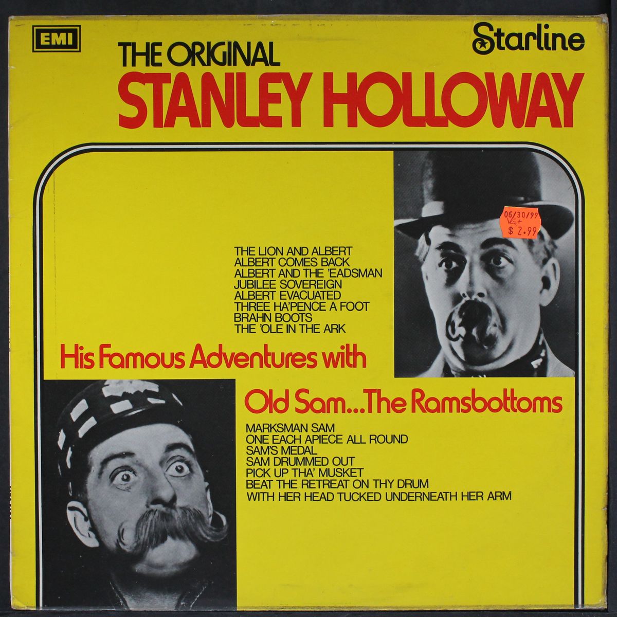 the original by STANLEY HOLLOWAY