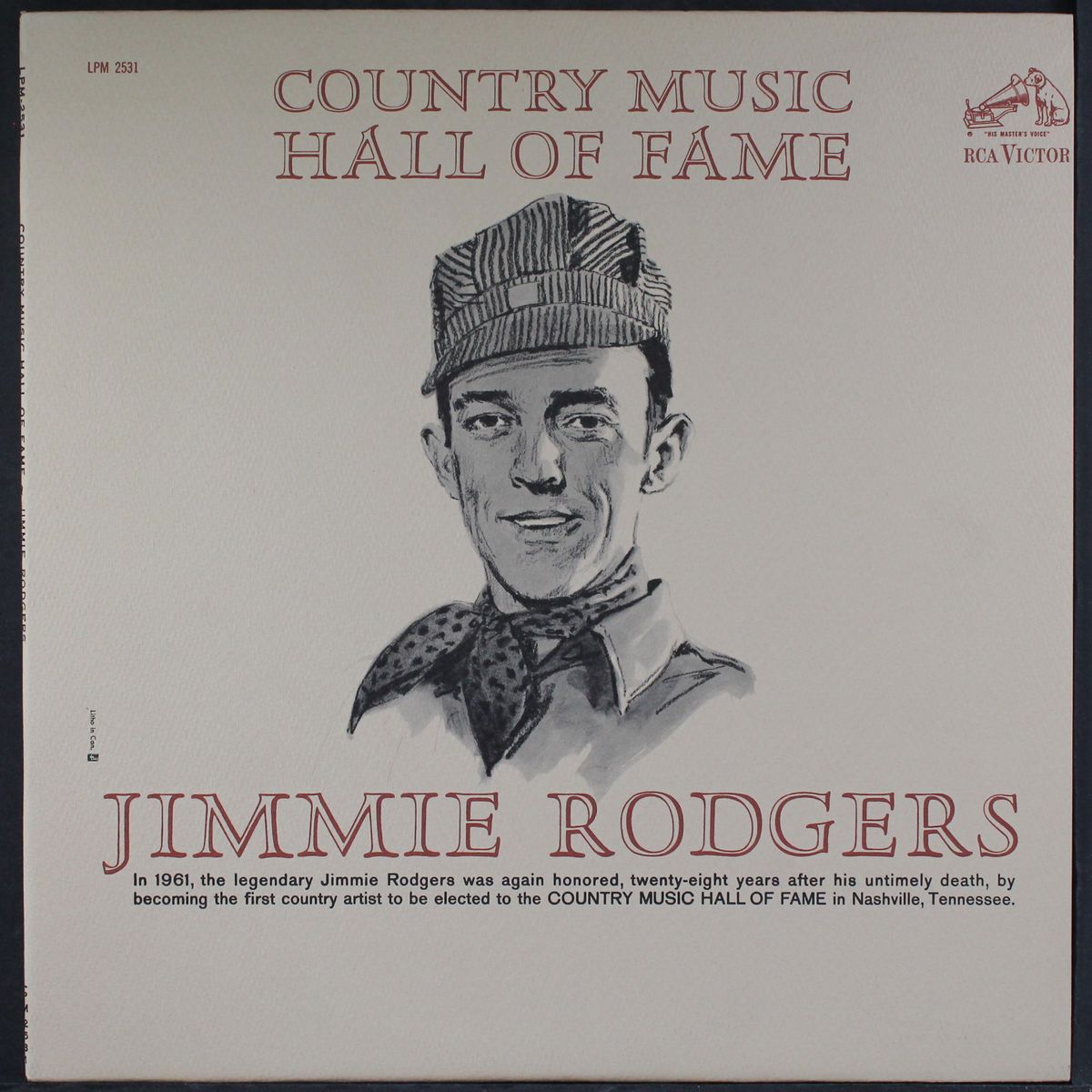 country music hall of fame by JIMMIE RODGERS