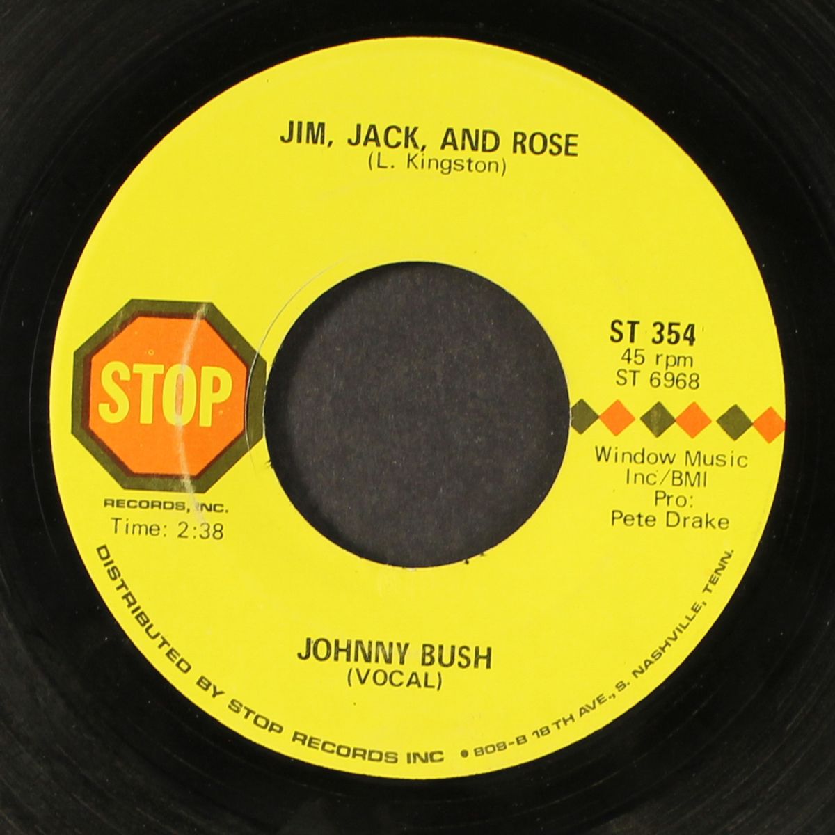 jim, jack and rose / i'lll go to a stranger by JOHNNY BUSH