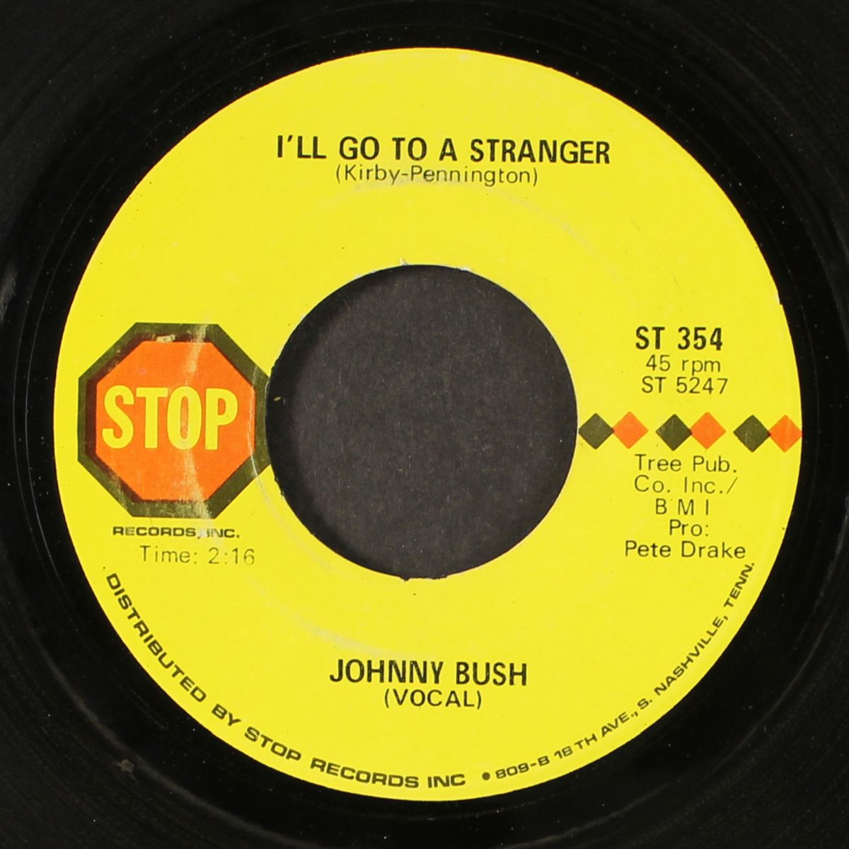 jim, jack and rose / i'lll go to a stranger by JOHNNY BUSH