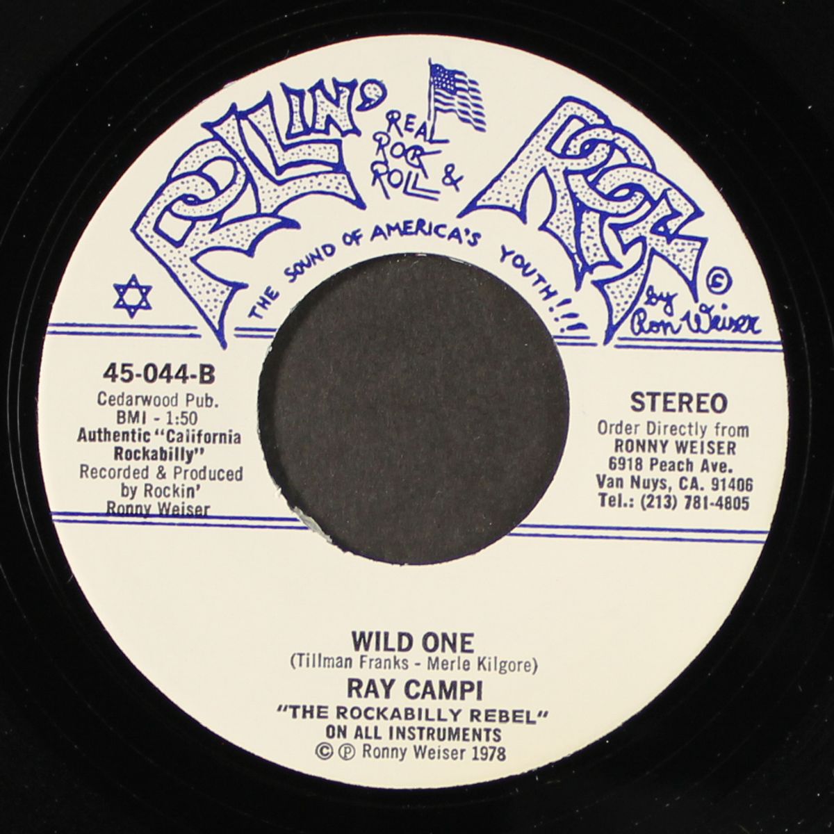 rattlin' daddy / wild one by RAY CAMPI
