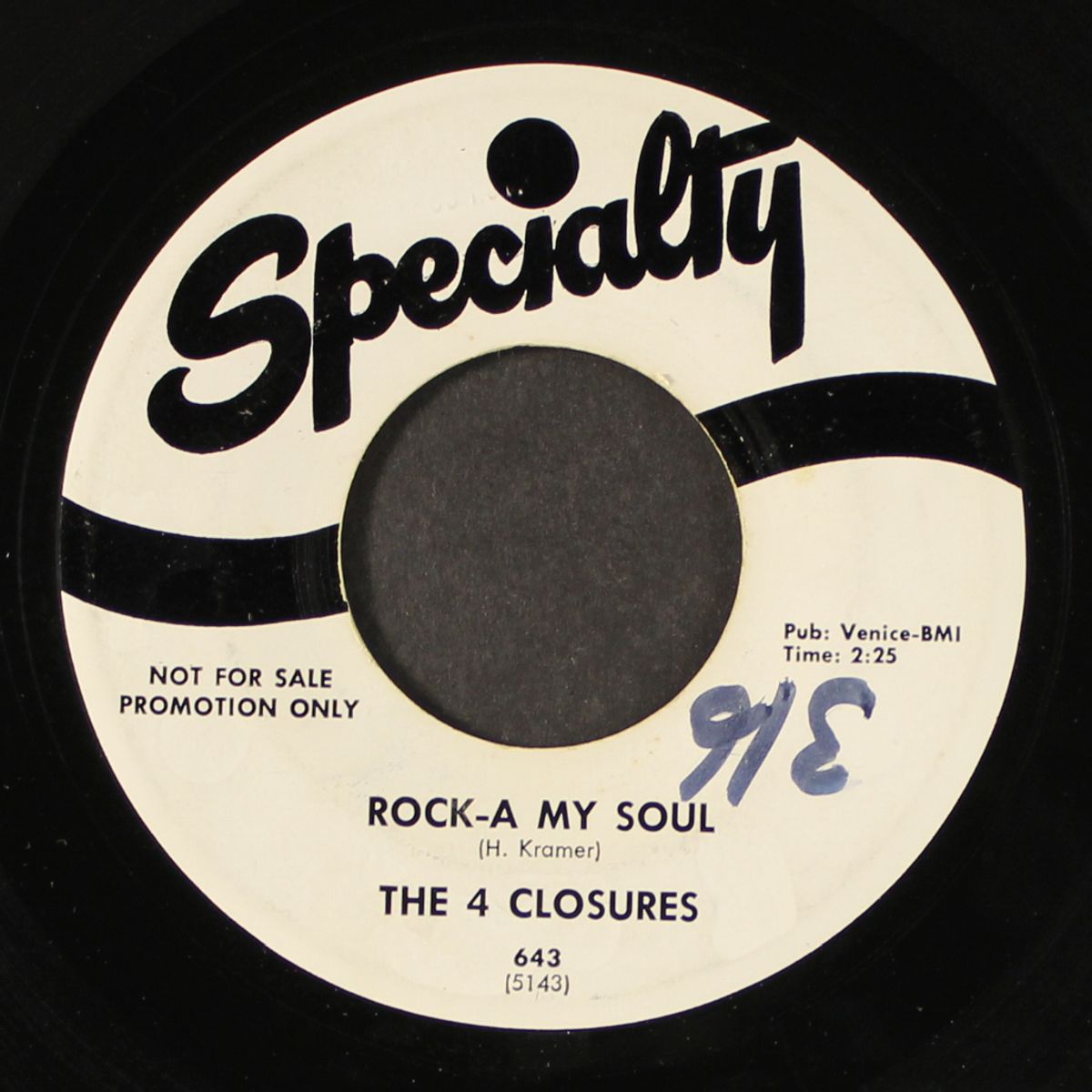 rock-a my soul / maybe by 4 CLOSURES