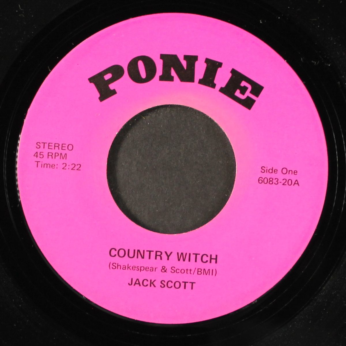 country witch / blues by JACK SCOTT