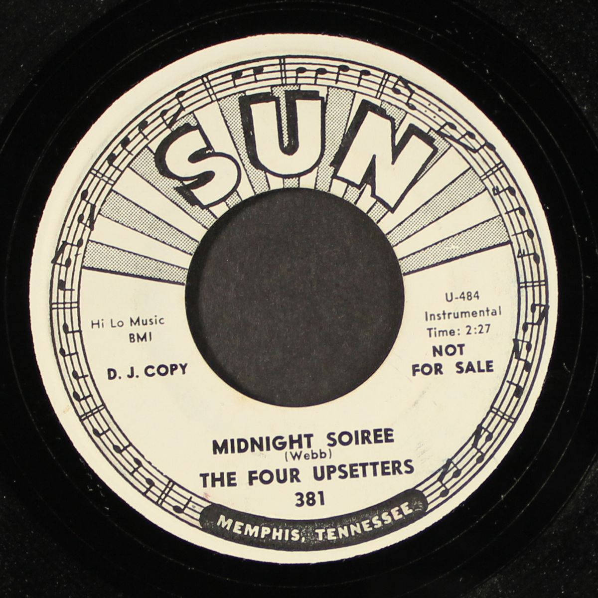 crazy arms / midnight soiree by FOUR UPSETTERS