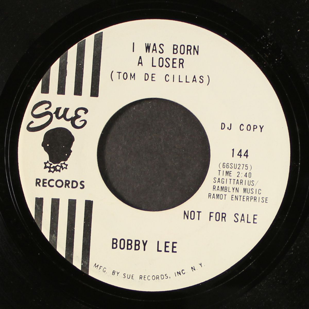 i was born a loser / my luck is bound to change by BOBBY LEE