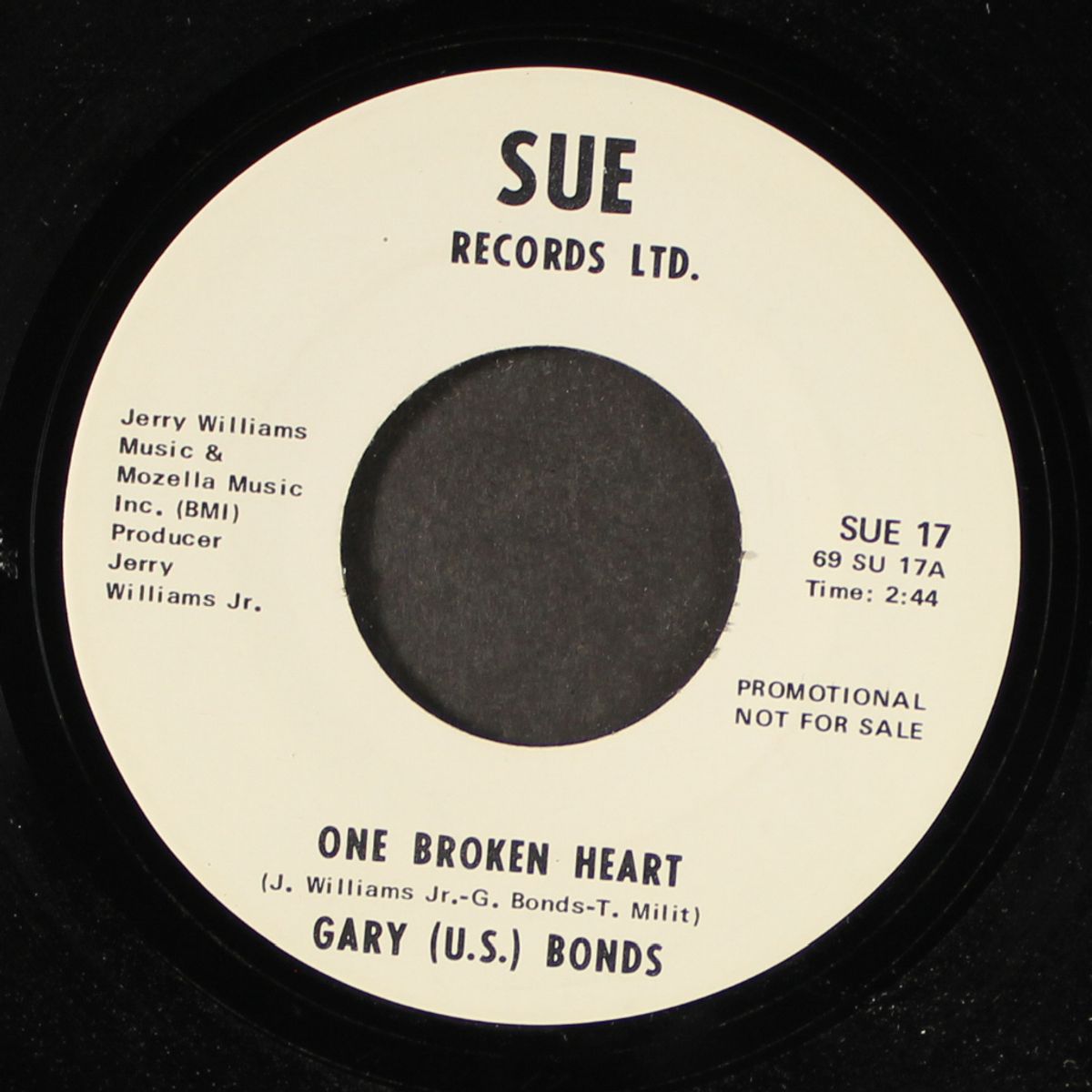 one broken heart / i can't use you in my business by GARY U.S. BONDS