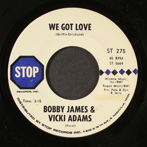 BOBBY JAMES & VICKI ADAMS
