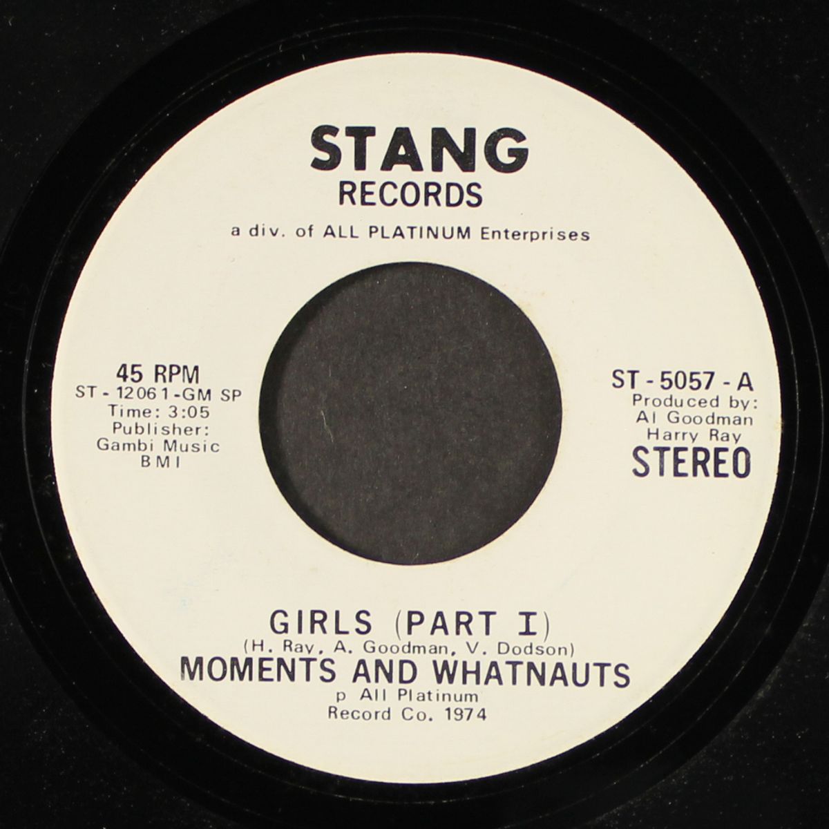 girls (part 1) / same by MOMENTS & WHATNAUTS