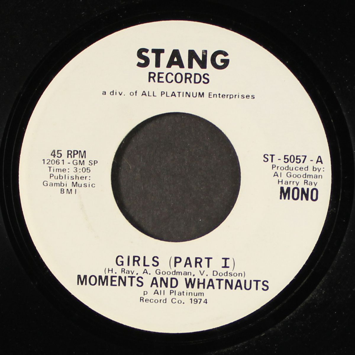 girls (part 1) / same by MOMENTS & WHATNAUTS