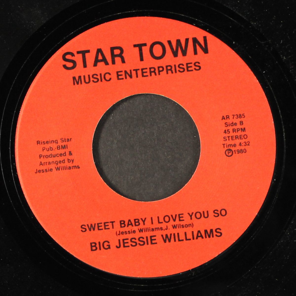 woman, don't be nobody's fool / sweet baby i love you so by BIG JESSIE WILLIAMS