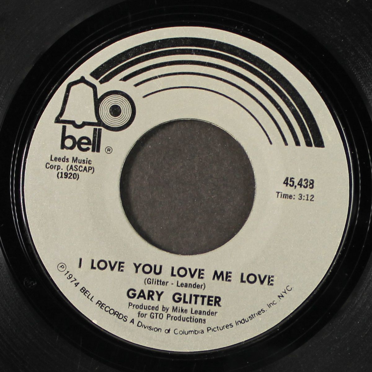 i love you love me / hand up it's a stick up by GARY GLITTER