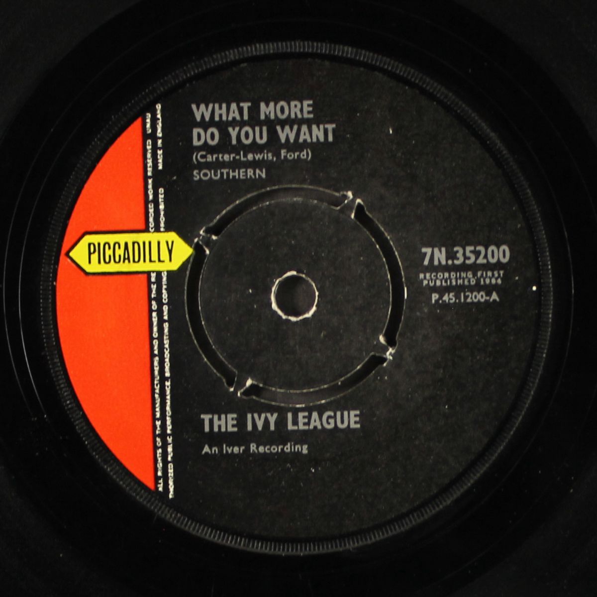 what more do you want / wait a minute by IVY LEAGUE
