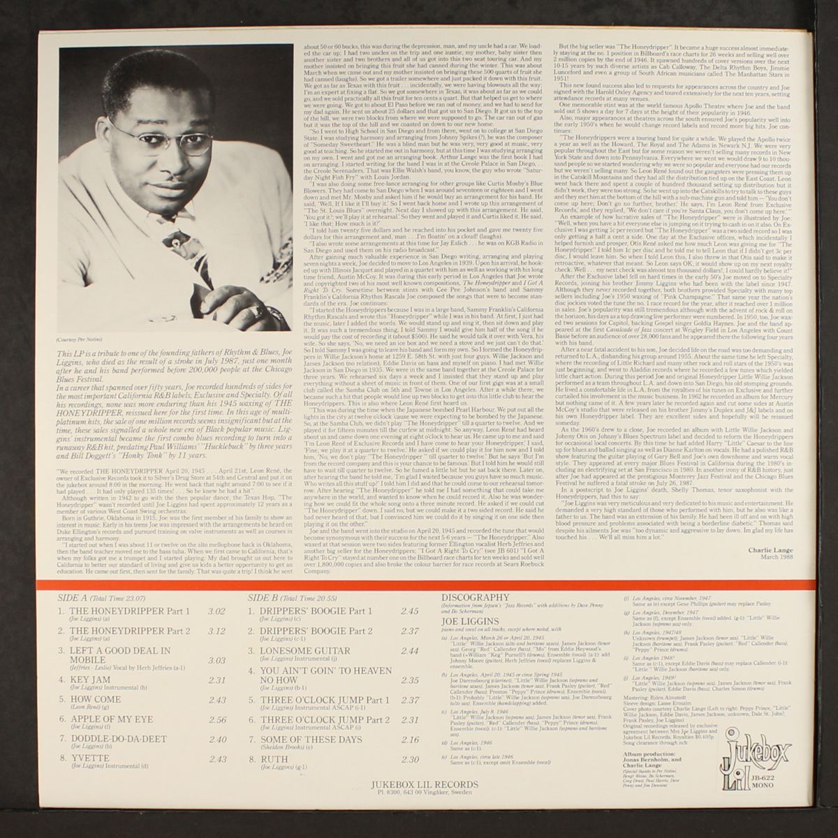 the honeydripper by JIMMY LIGGINS