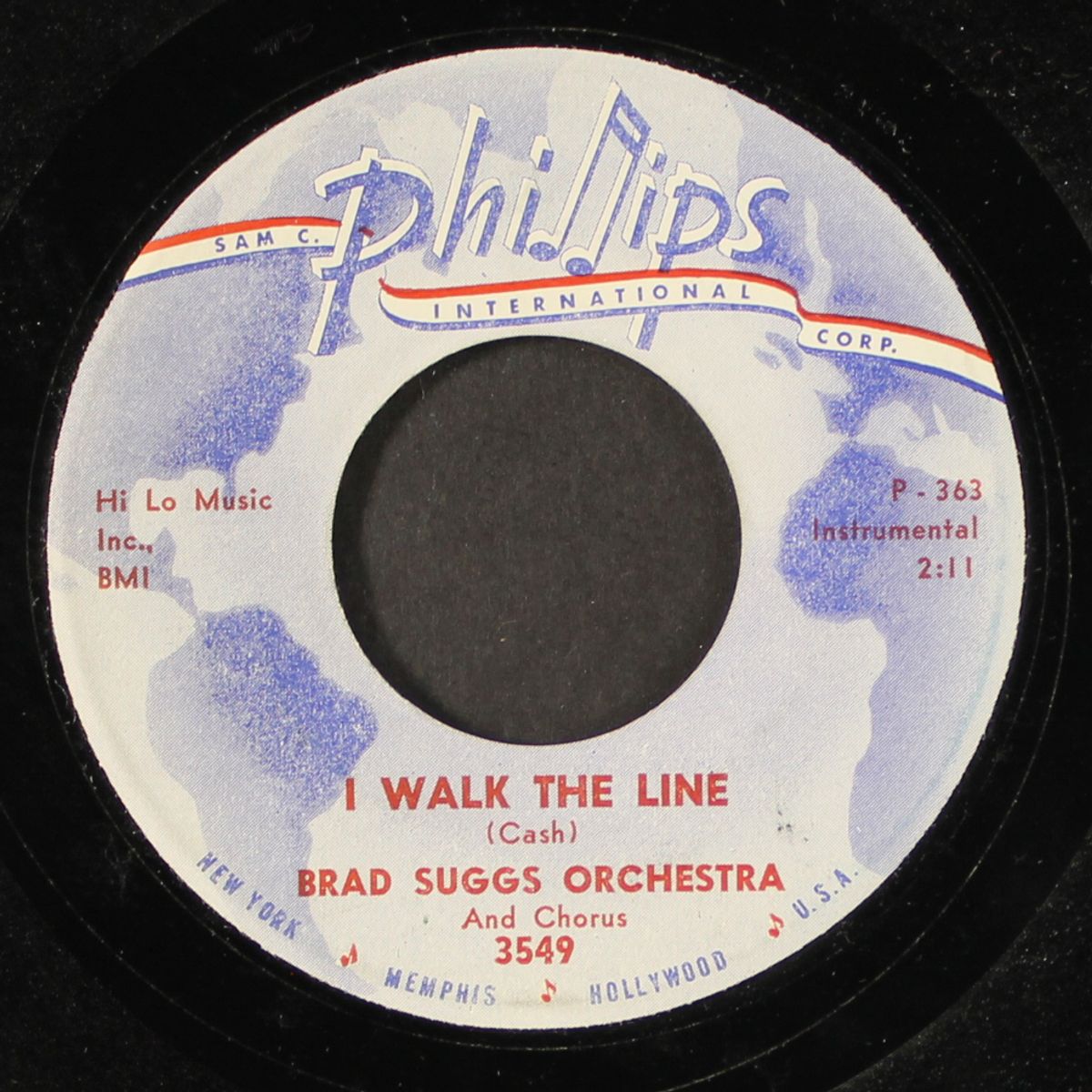 i walk the line / ooh wee by BRAD SUGGS