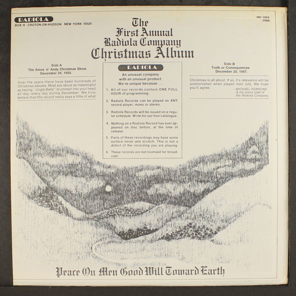 first annual radiola company christmas album by VARIOUS