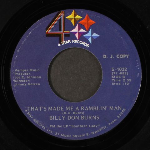BILLY DON BURNS