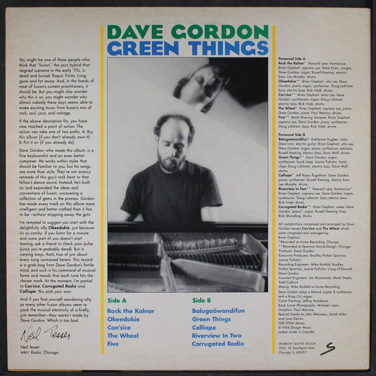 green things by DAVE GORDON