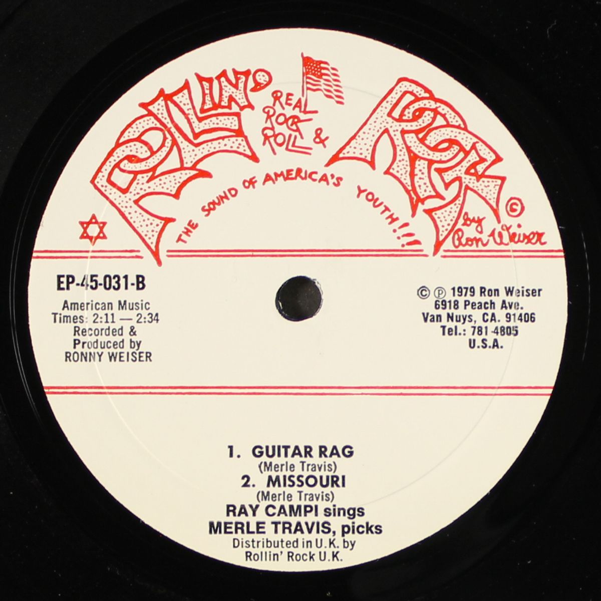 merle's boogie woogie + 3 by RAY CAMPI & MERLE TRAVIS