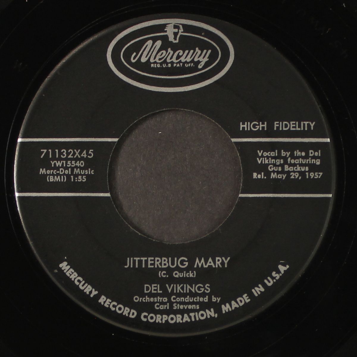 jitterburg mary / cool shake by DEL VIKINGS