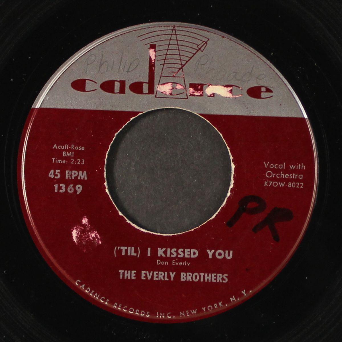 ('til i kissed you) by EVERLY BROTHERS