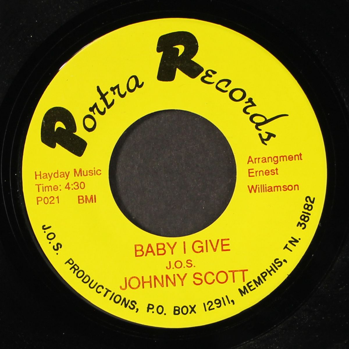 it's over now / baby i give by JOHNNY SCOTT