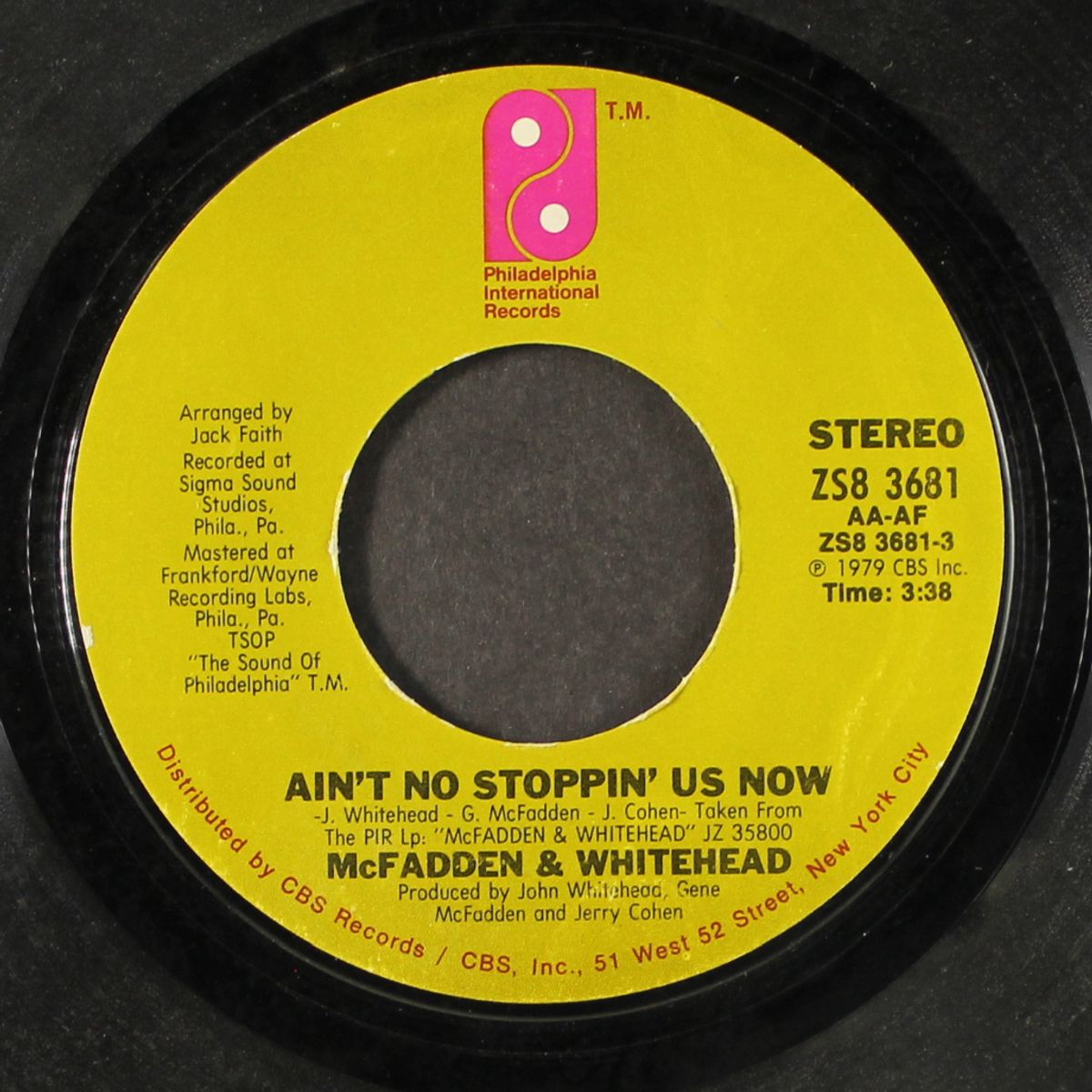 ain't no stopping us now / i got the love by MCFADDEN & WHITEHEAD