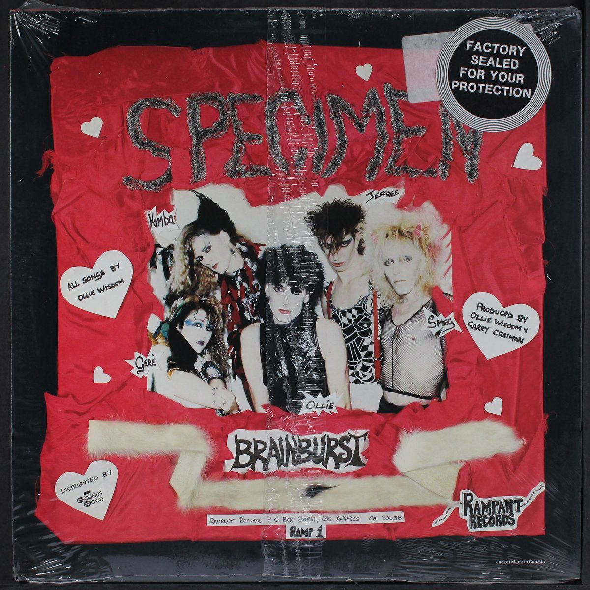 indestructable / brainburst by SPECIMEN