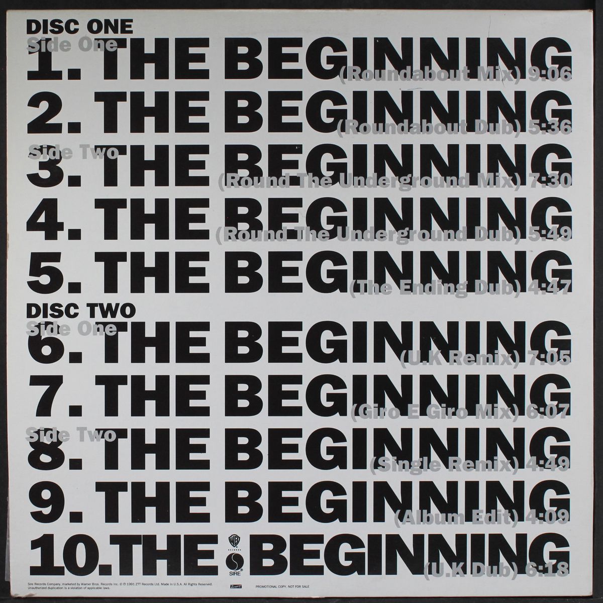 the beginning (10 mixes) by SEAL