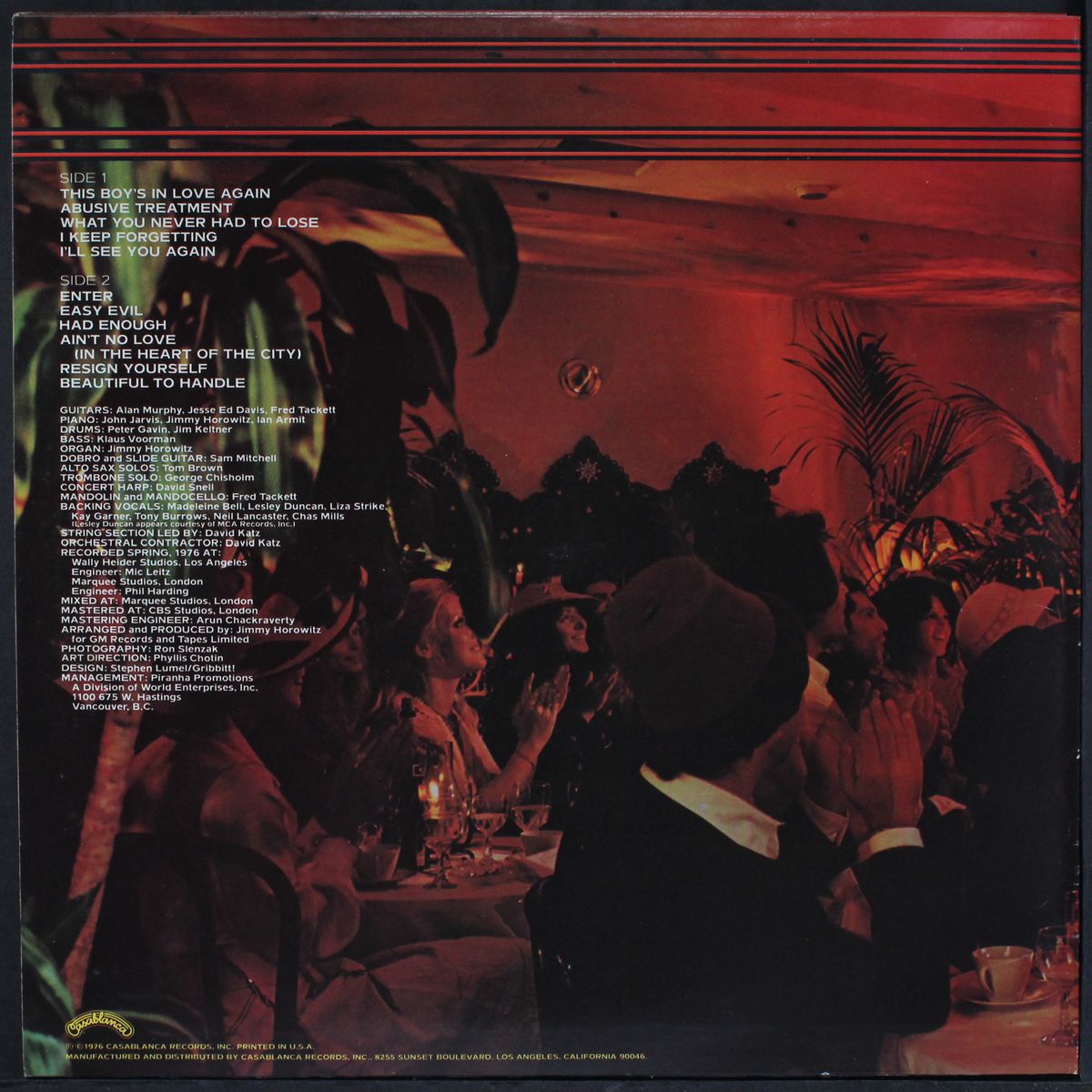 welcome to club casablanca by LONG JOHN BALDRY