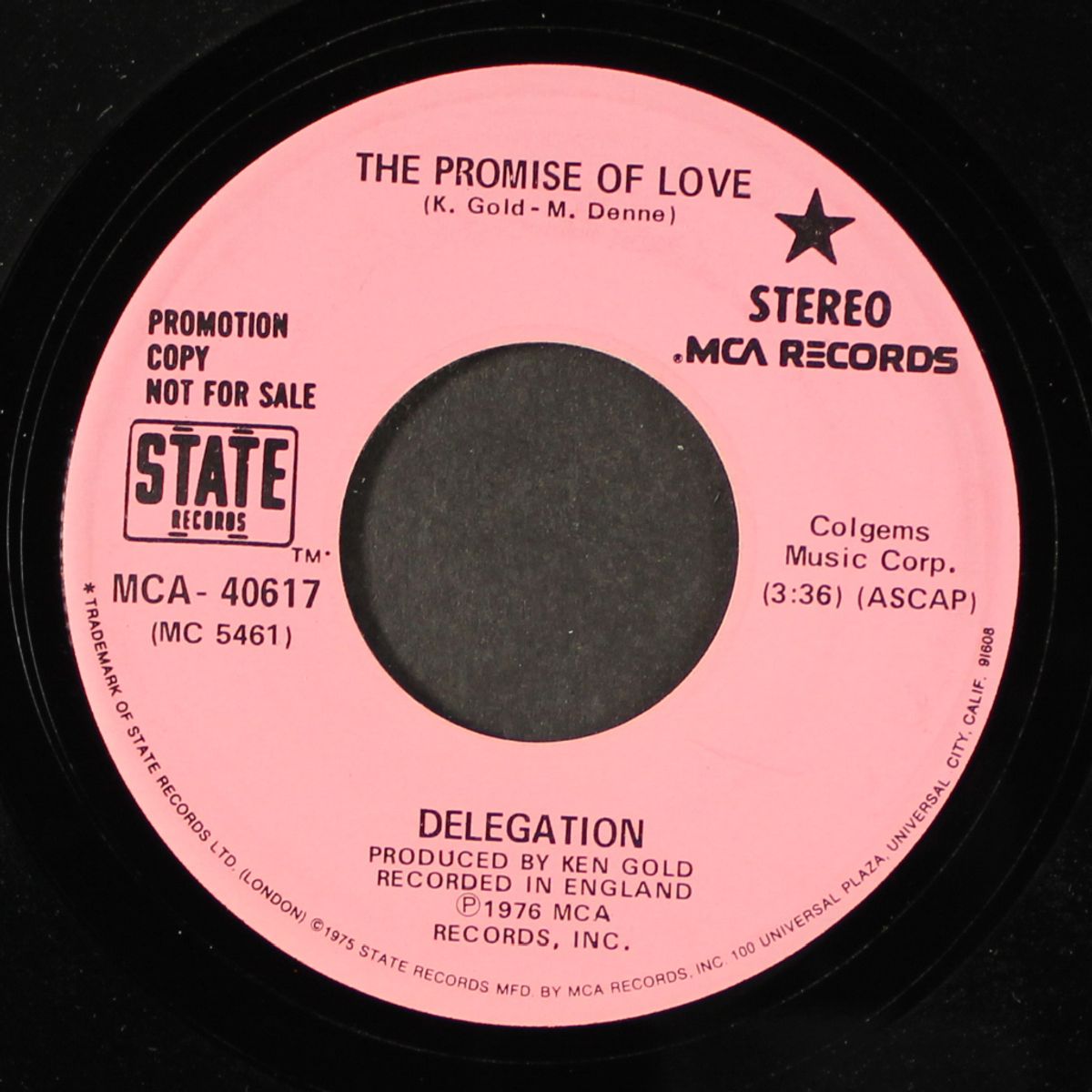 the promise of love / same by DELEGATION