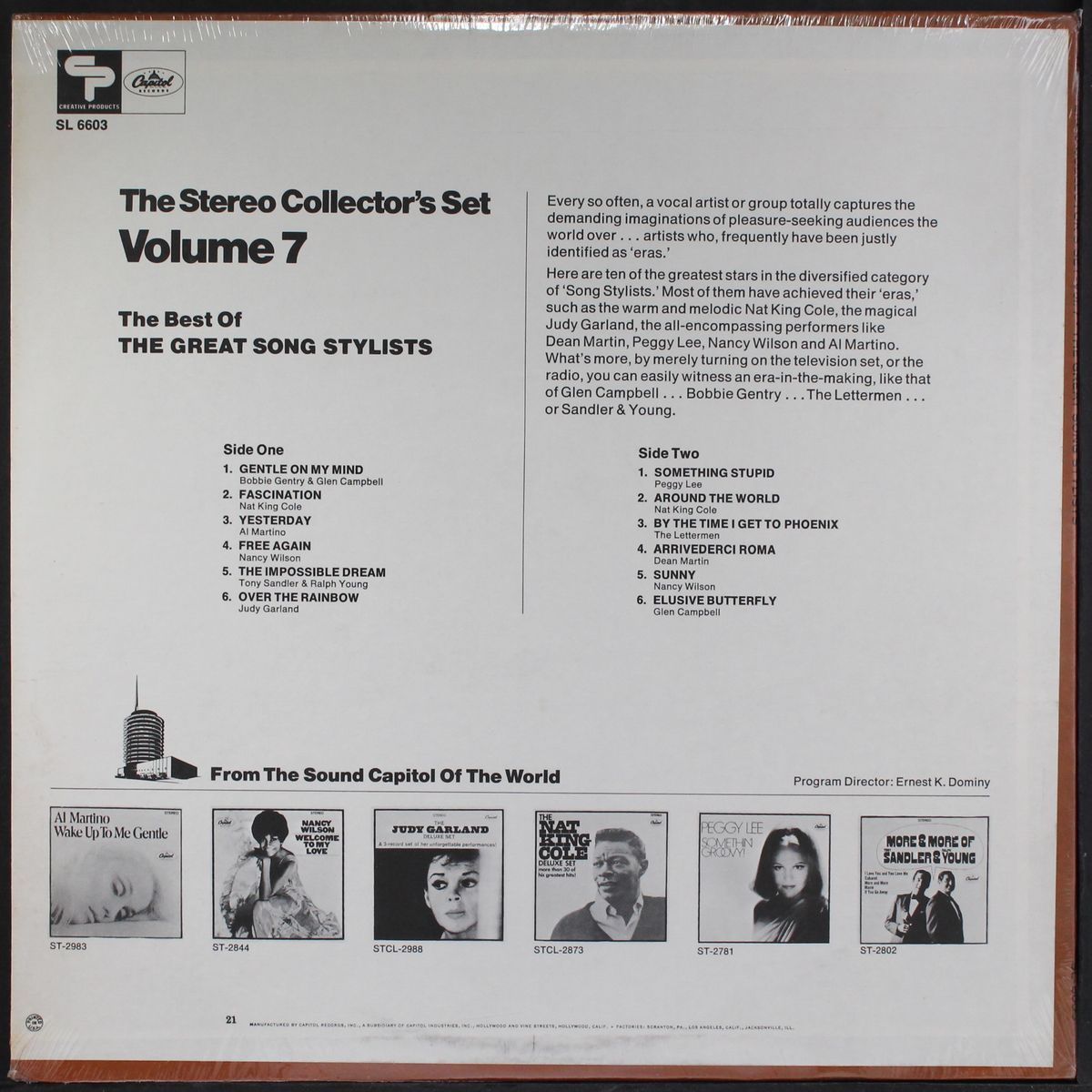 the best of the great song stylists by VARIOUS