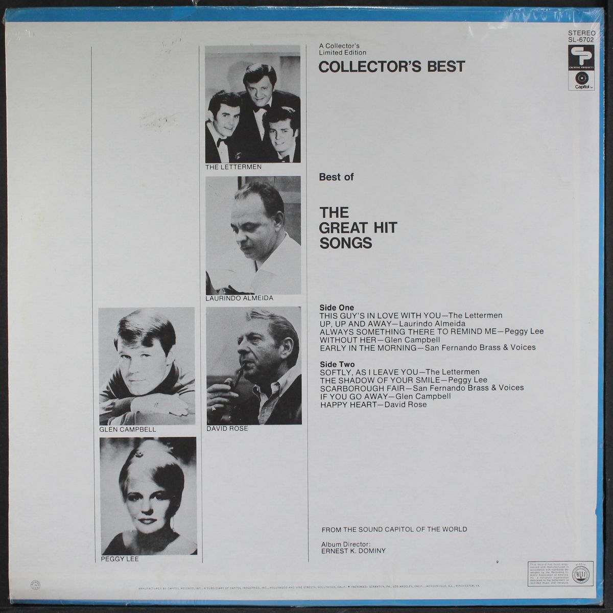 best of the great hit songs by VARIOUS