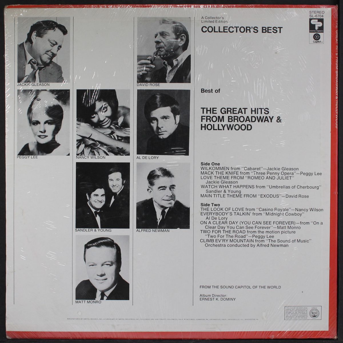 best of the great hits from broadway & hollywood by VARIOUS