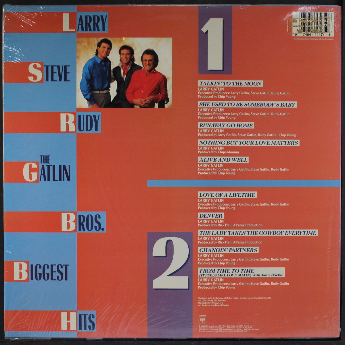 biggest hits by LARRY GATLIN & GATLIN BROTHERS