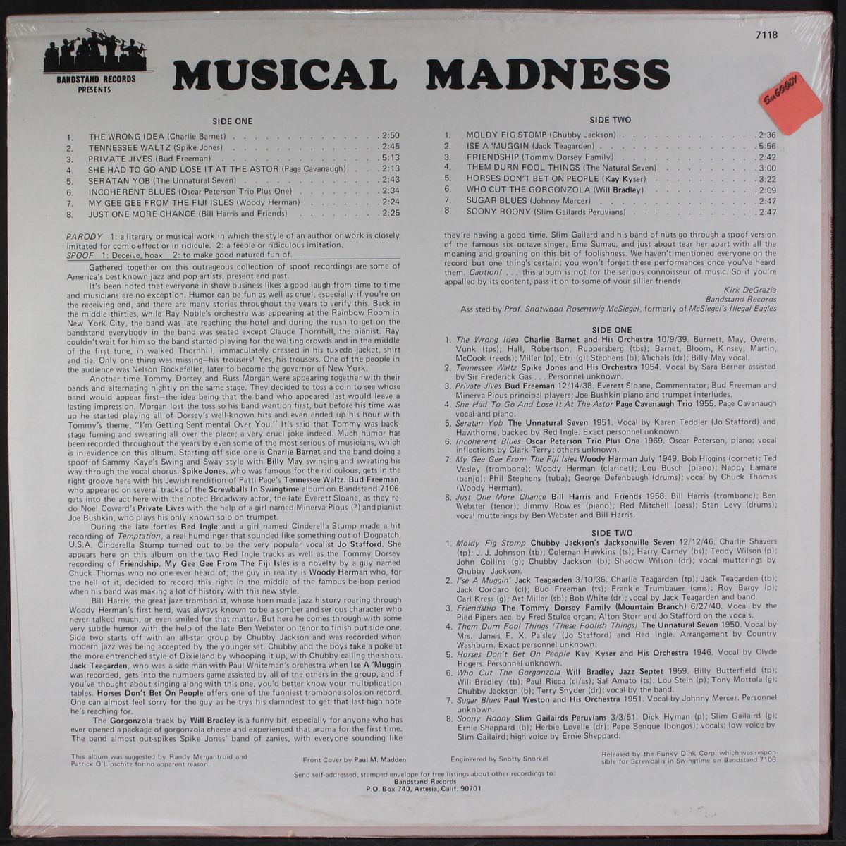 musical madness by VARIOUS