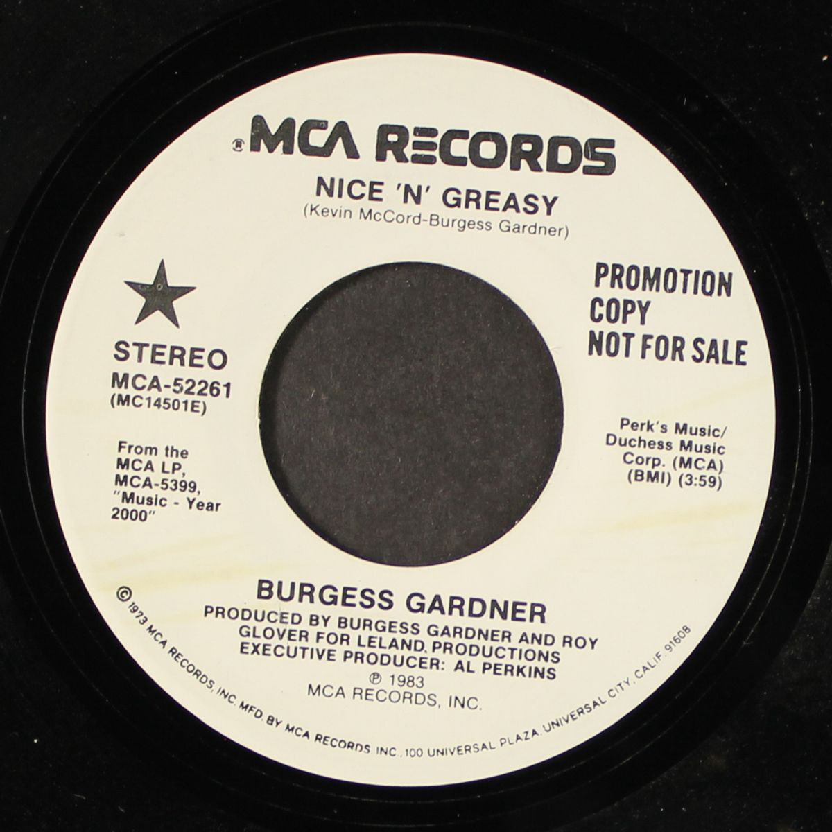 nice 'n' greasy / same by BURGESS GARDNER