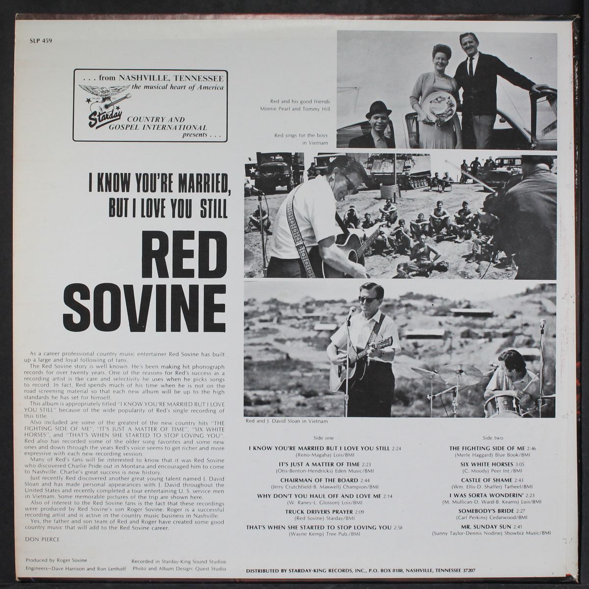 i know you're married... by RED SOVINE