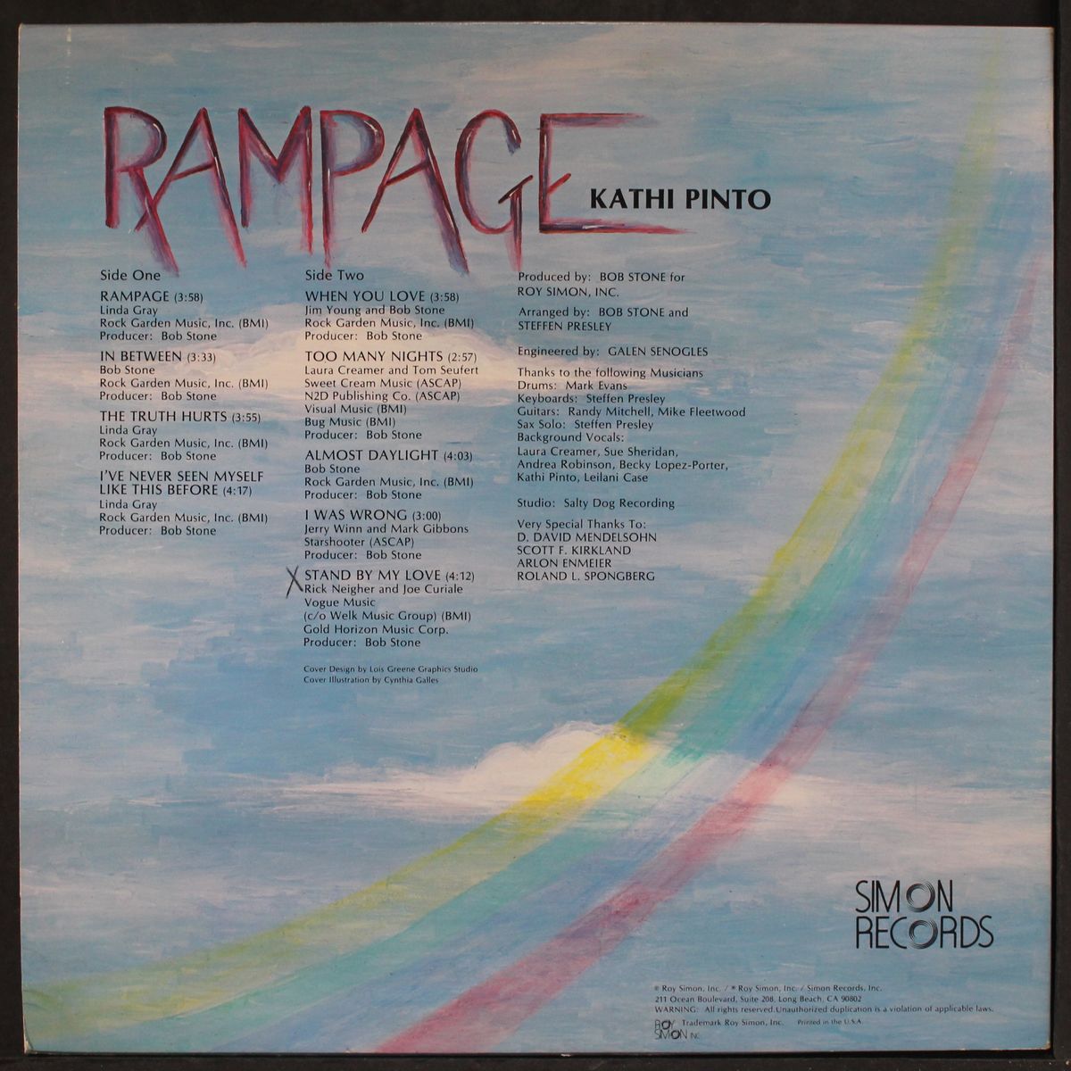 rampage by KATHI PINTO