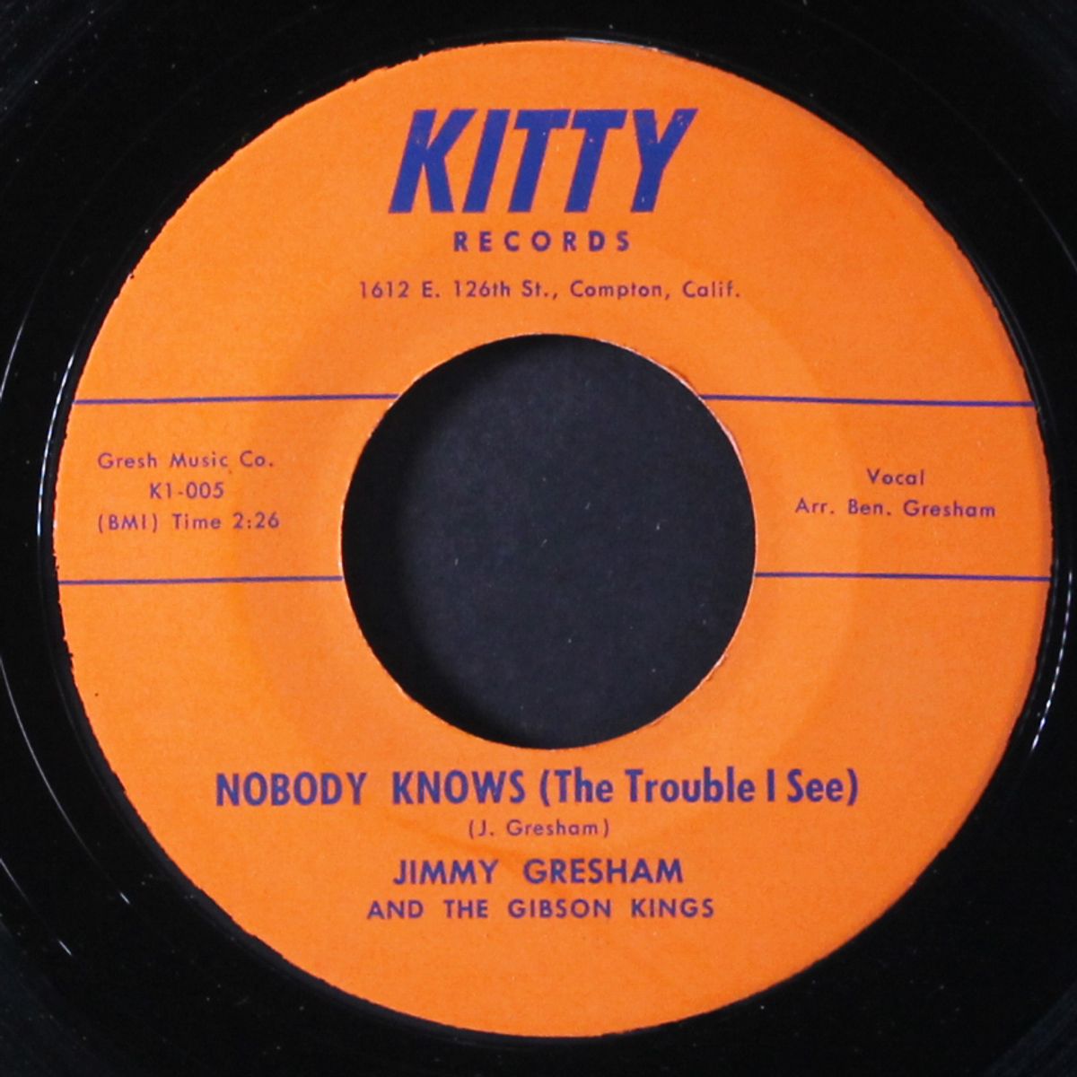 nobody knows by JIMMY GRESHAM