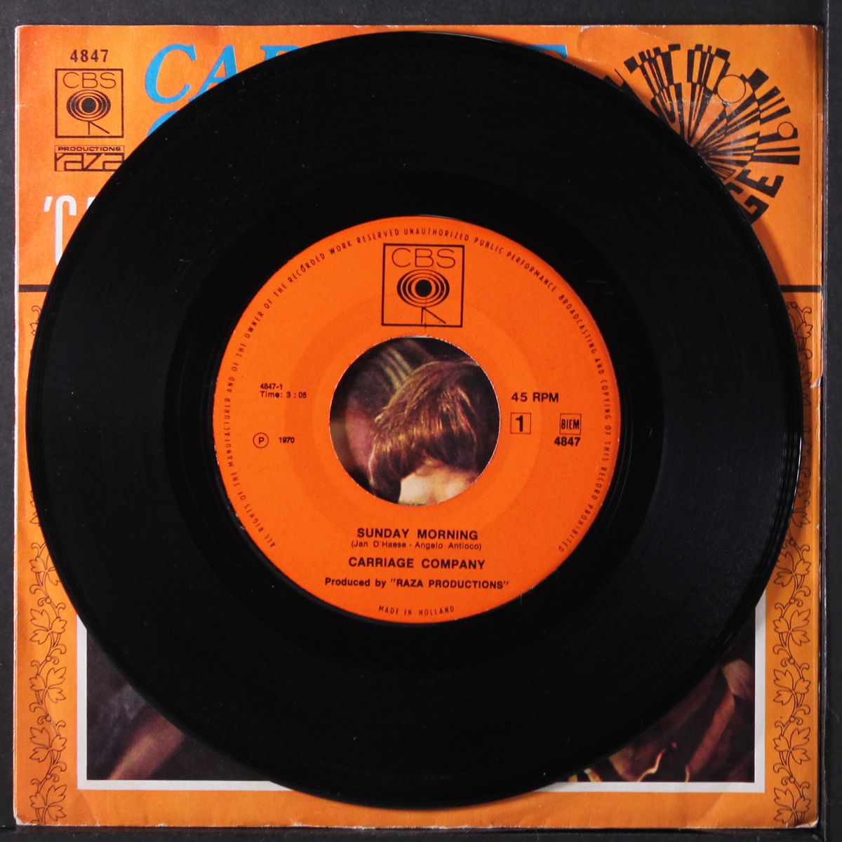 sunday morning / 'cause i love you by CARRIAGE COMPANY