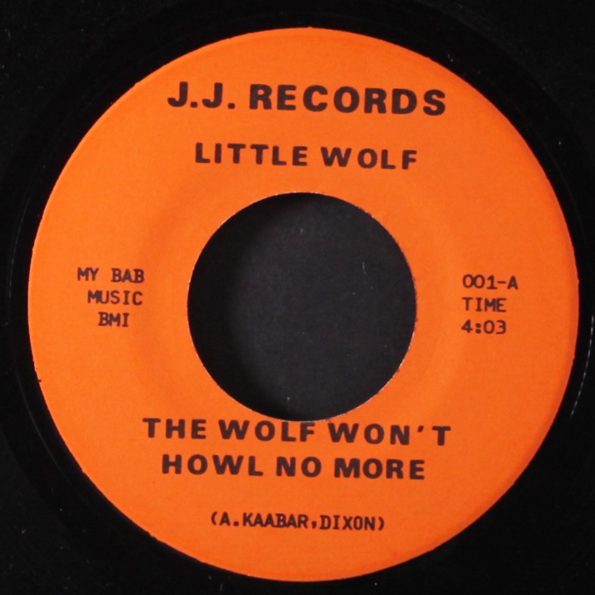 the wolf won't howl no more / put it all in there by LITTLE WOLF