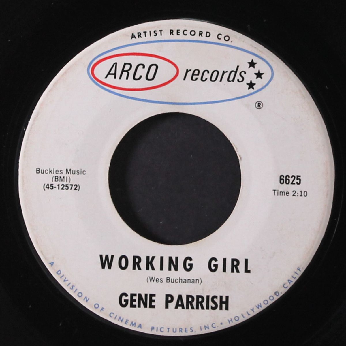 working girl / the man i used to be by GENE PARRISH