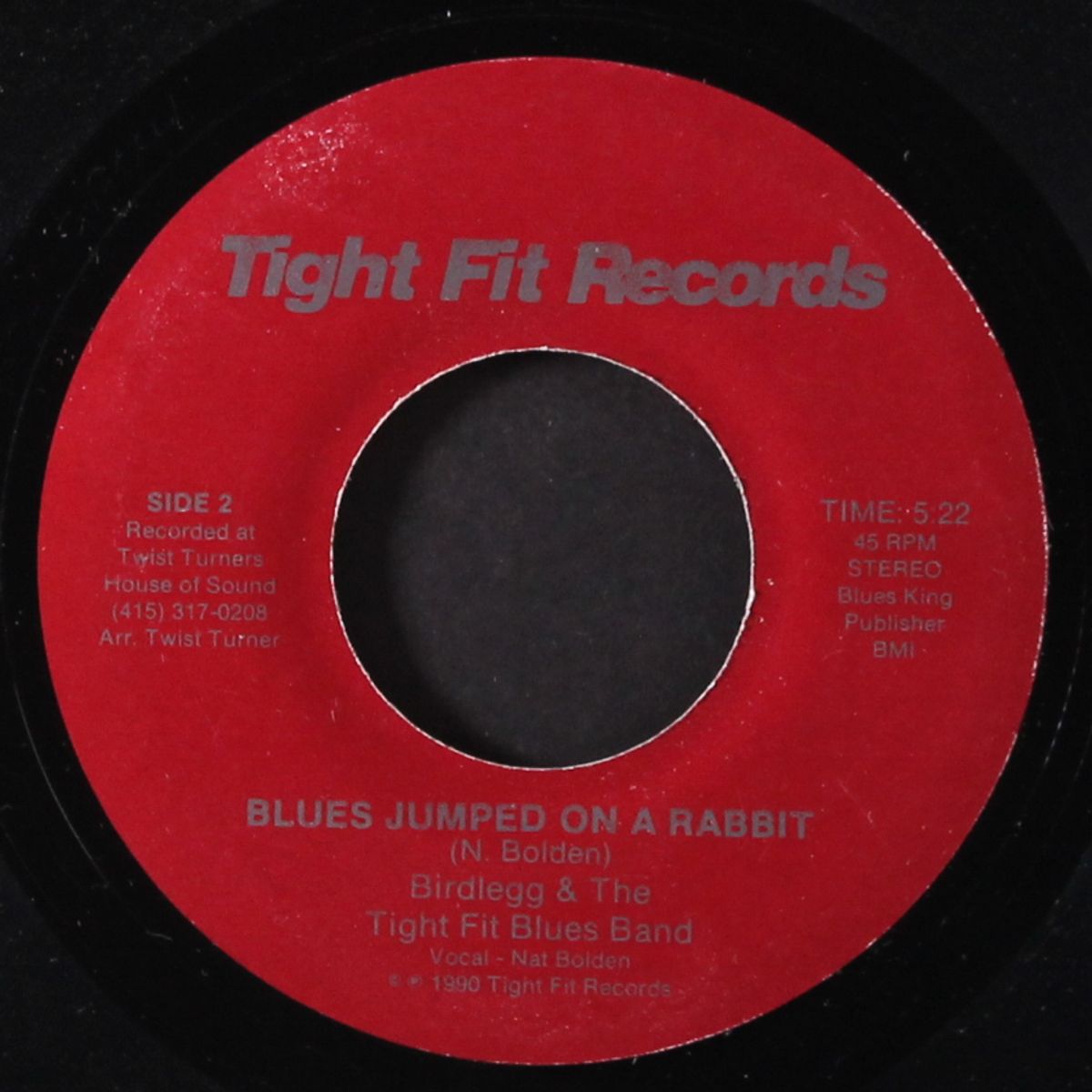 good time blues / blues jumped on a rabbit by BIRDLEGG & TIGHT FIT BLUES BAND